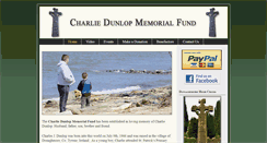 Desktop Screenshot of charliedunlopmemorial.com